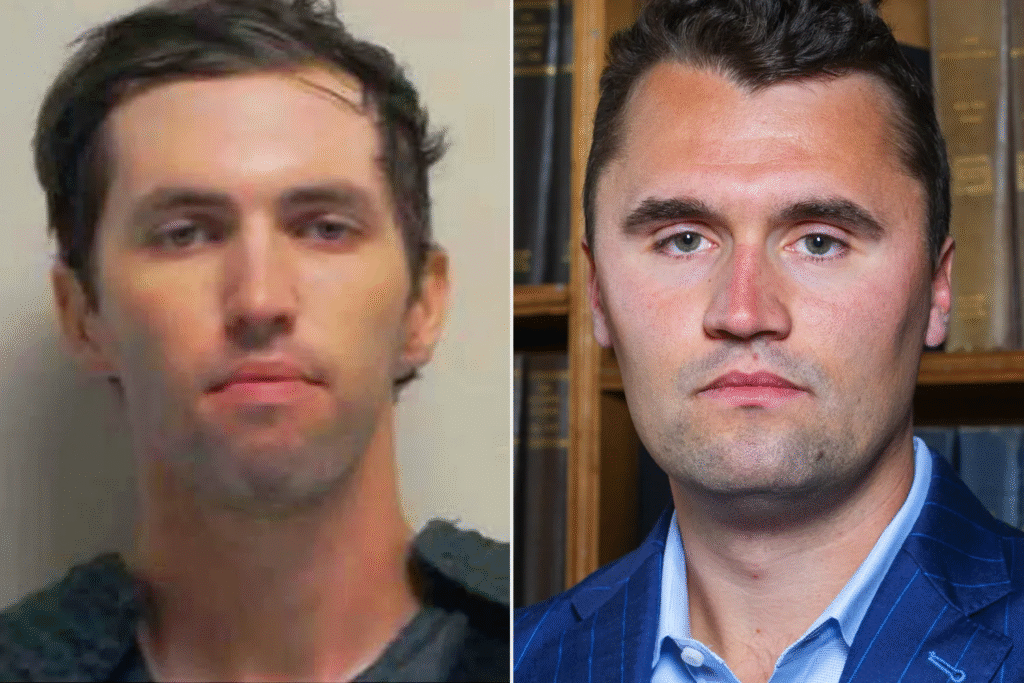 Tyler James Robinson and Charlie Kirk