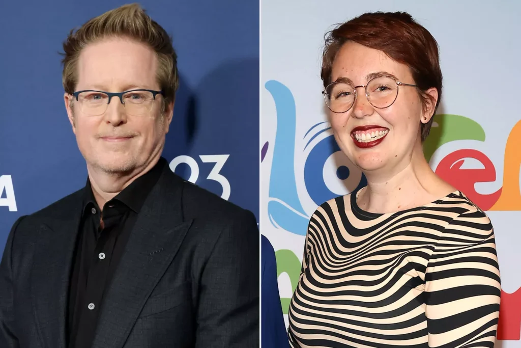 Andrew Stanton and McKenna Harris.