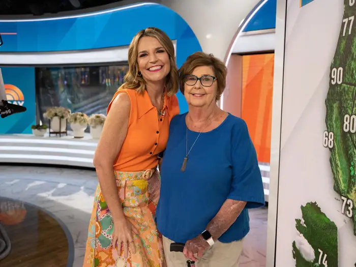 US news anchor Savannah Guthrie and her mother Nancy
