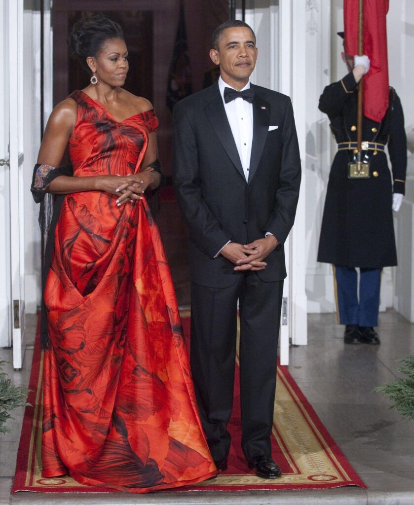 Barack Obama and Michelle Obama