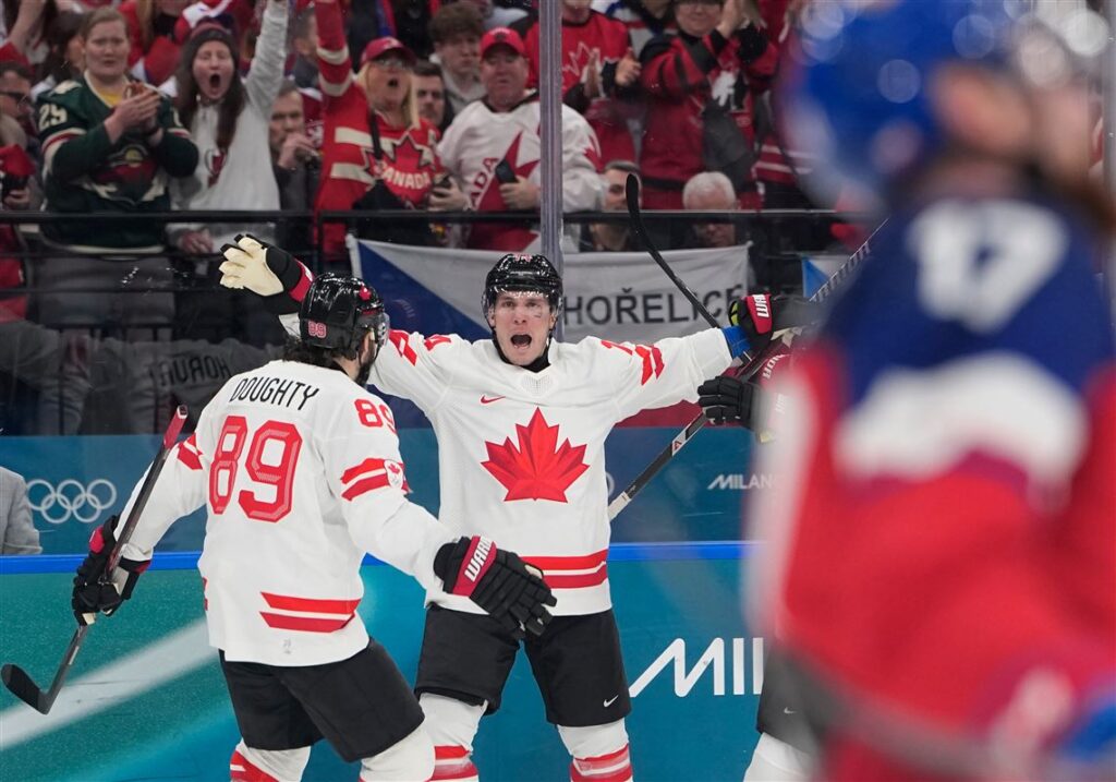 Sidney Crosby, Canada make 2026 Olympic debut with 5-0 win over Czechia