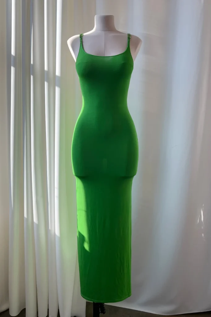 Joe Ando's dress for Serena Page.